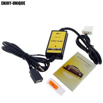 

Auto Car USB Aux-in Adapter MP3 Player Radio Interface for Mazda 323/3/5/CX7/MX5/MPV/Miata