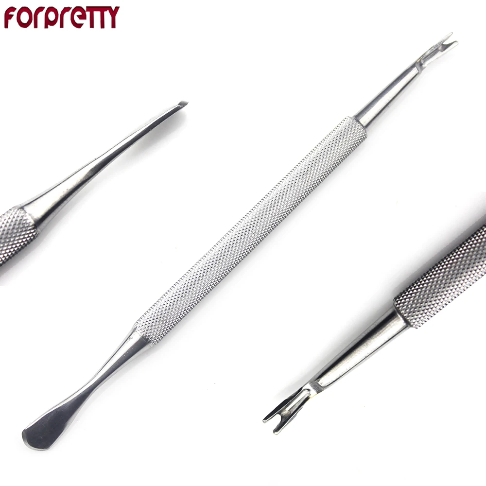Stainless Steel Cuticle Nail Pusher Dual-Ended High-Quality 1Pc | Lazada PH