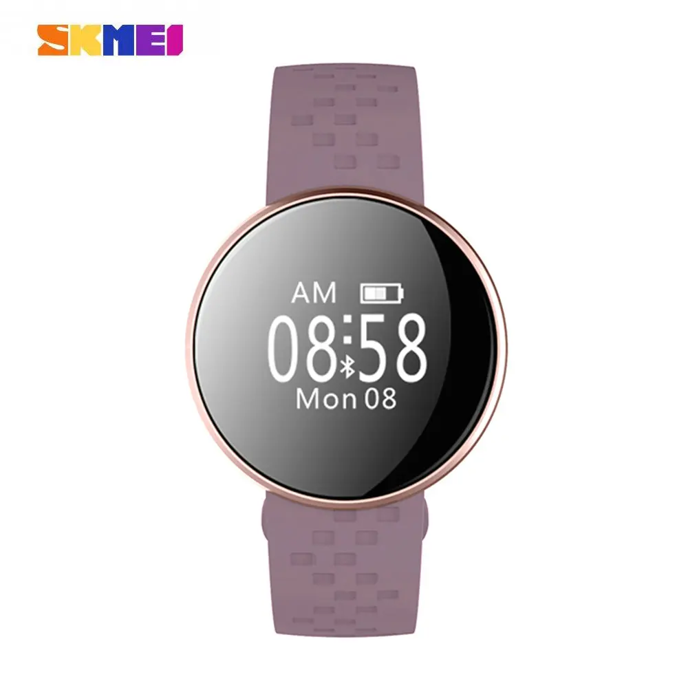 

SKMEI Top Brand Luxury Smart Watch Men Heart Rate App Reminder Bluetooth Calories Silicone Strap Sport Fitness Wristwatches