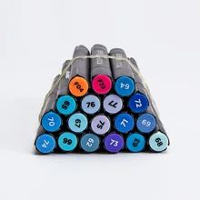 STA Peice Art Marker двойная головка спиртовой эскиз маркеры для художников ручка для рисования манга товары для рукоделия 1 шт