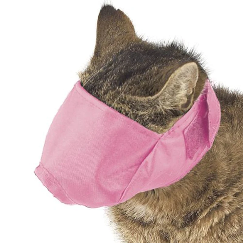 

3 Size Nylon Cat Muzzle Bath Protection Travel Grooming Tool Bath Beauty Supplies Convenient Bathing Muzzles For Cats