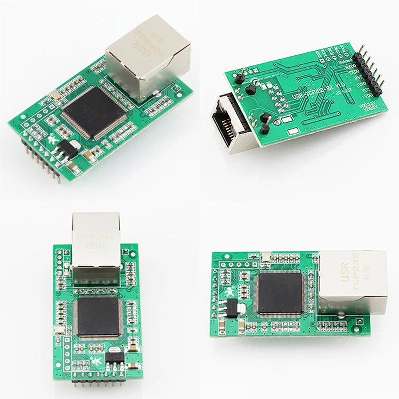 USR TCP232 E2 модуль последовательного сервера UART TTL в LAN конвертер RS232 RS485 Ethernet