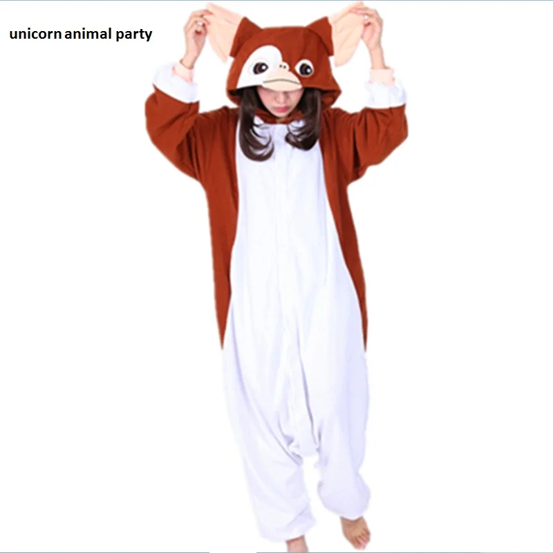 

Siamese Brown Gremlins Gizmo Adult Unisex Kigurumi jumpsuit Halloween Carnival Party Christmas Onesies Pyjamas Pajamas Cosplay