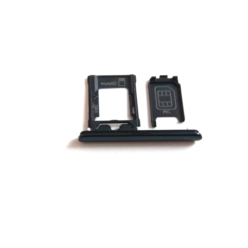 1313-0940 Original Sony XZ2 Compact H8314 negro de la bandeja de tarjeta SIM/Soporte 