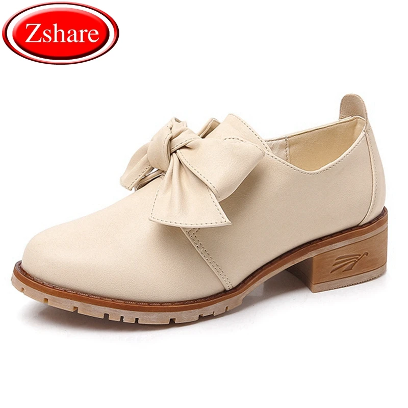 

Big size 34-43 British Style Split Leather Women Square Heel Flat Platform Shoes Woman Slip on Oxford Shoes For Women 2019 New