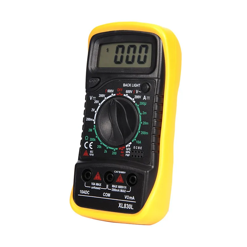 

AC DC LCD Display Professional Electric Handheld Tester Meter Digital Multimeter Multimetro Ammeter Multitester