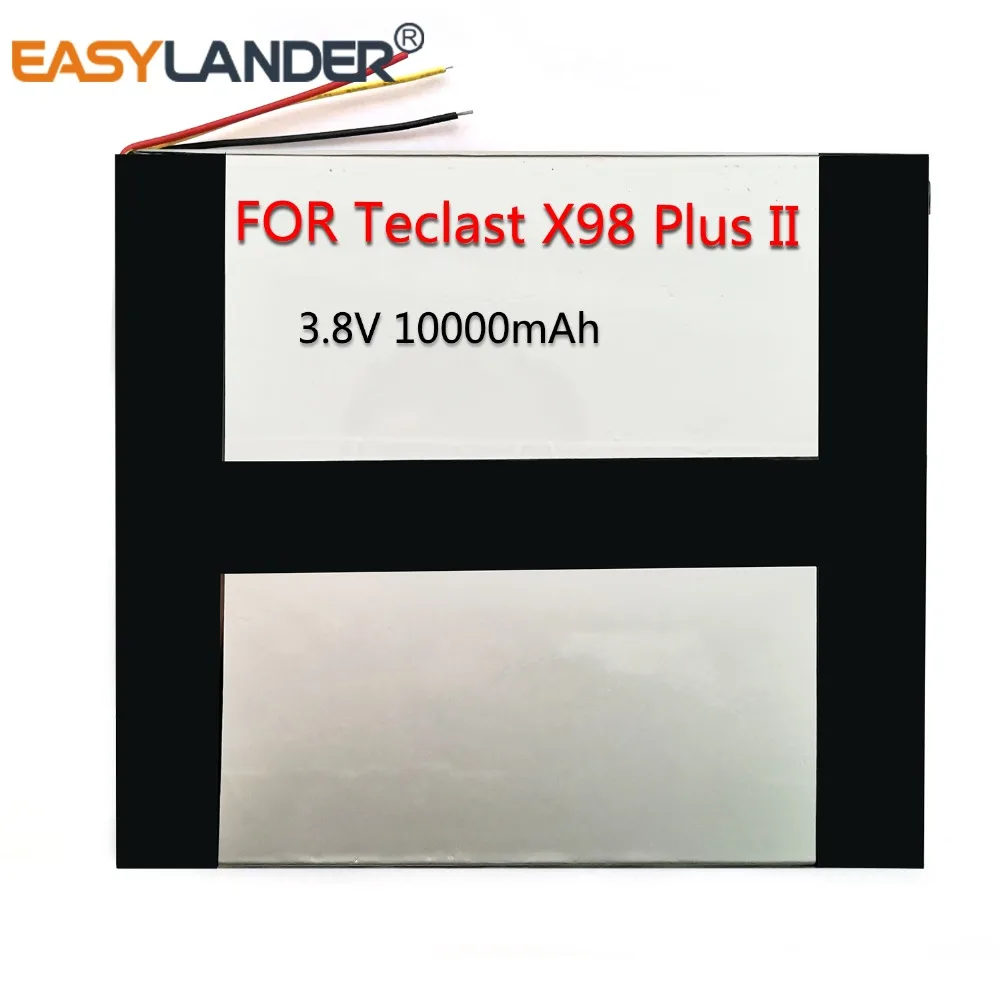 Аккумулятор 10000 мАч для Teclast X98 Plus II 2 Tablet PC Литий-полимерный перезаряжаемый