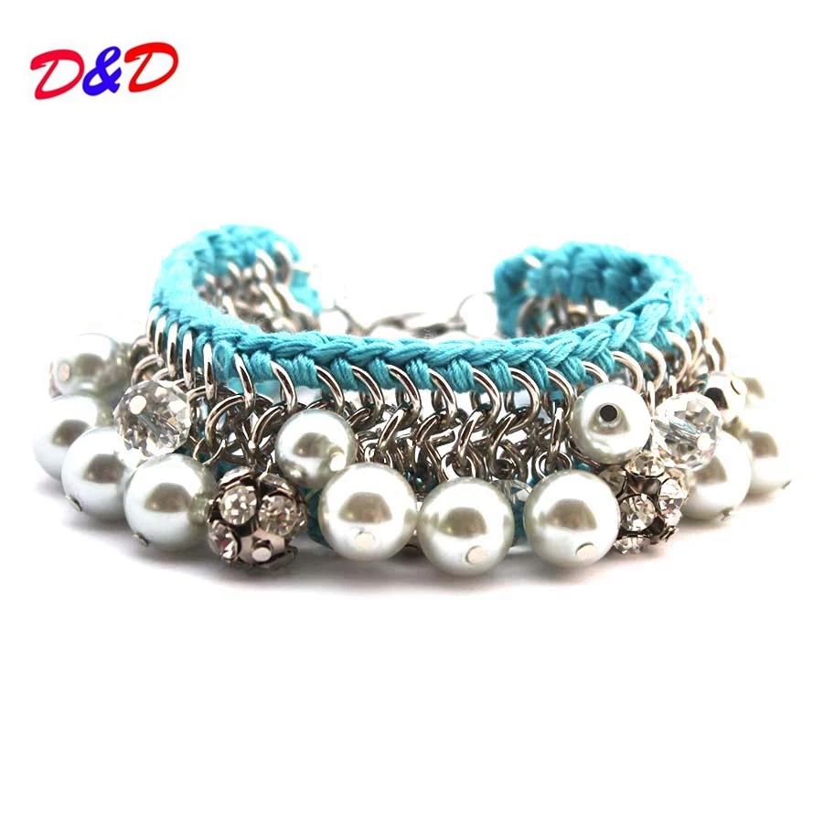 Прямая модная цепочка брендовый дизайнерский Шарм Роскошный Жемчужный браслет для женщин ювелирные браслеты и браслеты