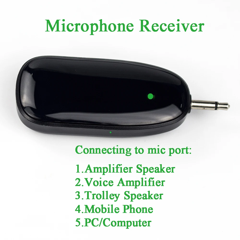 Профессиональный смартфон Mic Mini Mobile UHF Беспроводные микрофоны ЗАЖИМ КРЮЧОК
