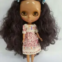 Стоимость DIY обнаженные куклы Блит темная кожа игрушки BLKS-57