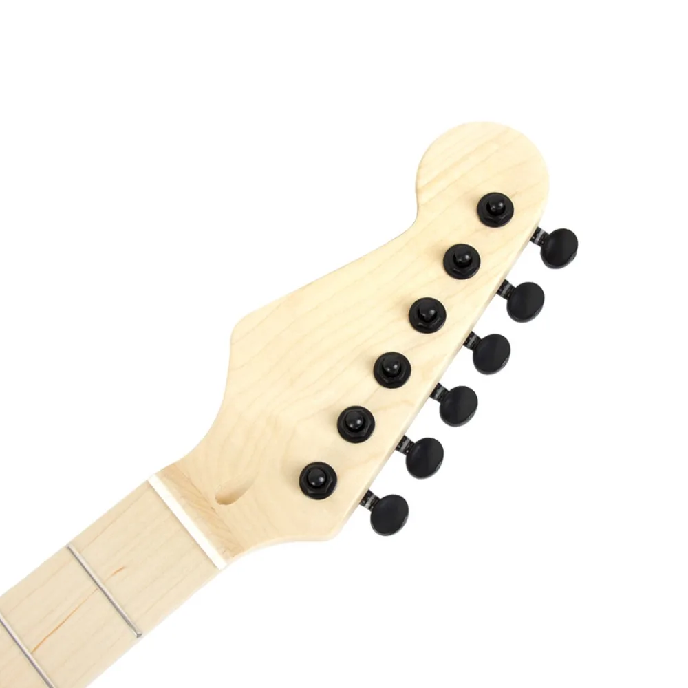 Гитарные колышки для электрической Запчасти для акустической гитары тюнеры Inline 3L3R 6L 6R Встроенная машина головки ключи Золотой хром черный