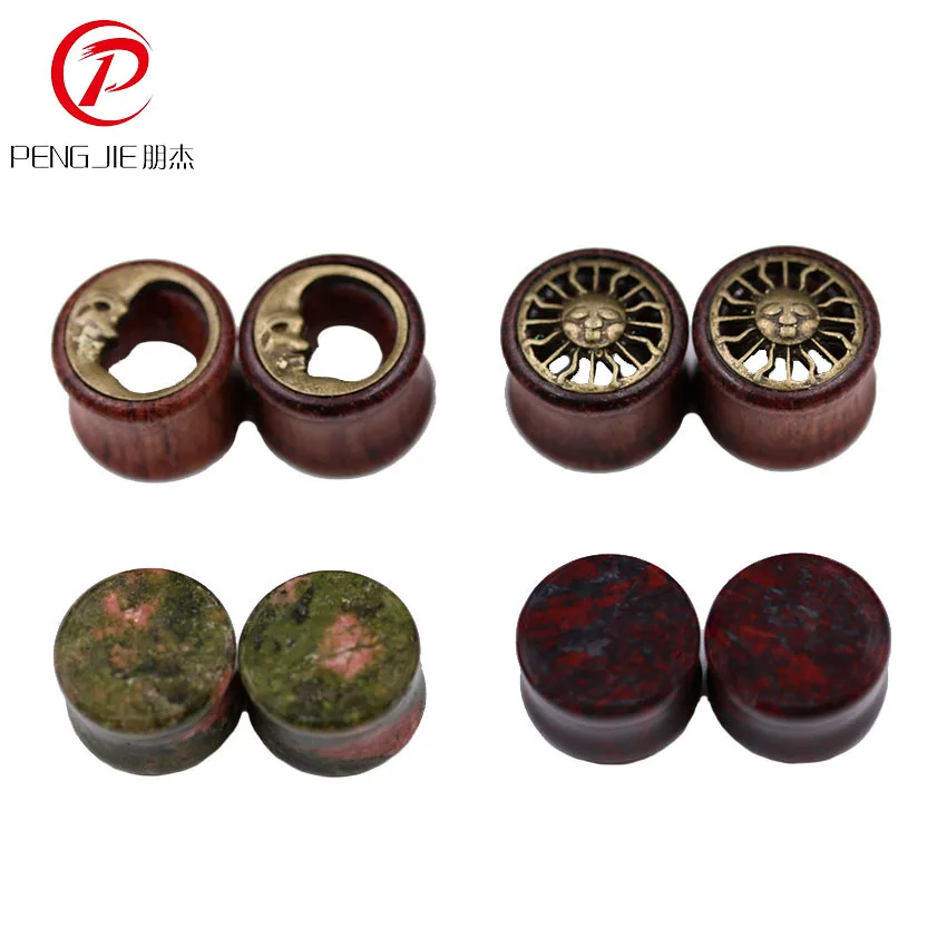 8 шт. сочетание камня и дерева Сталь изысканный нейтральной уха Вилки хорошее