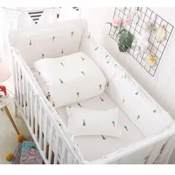 Супер Мягкий хлопок детское постельное белье для новорожденных, съемная колыбели Постельное белье в кроватки для младенцев, детские