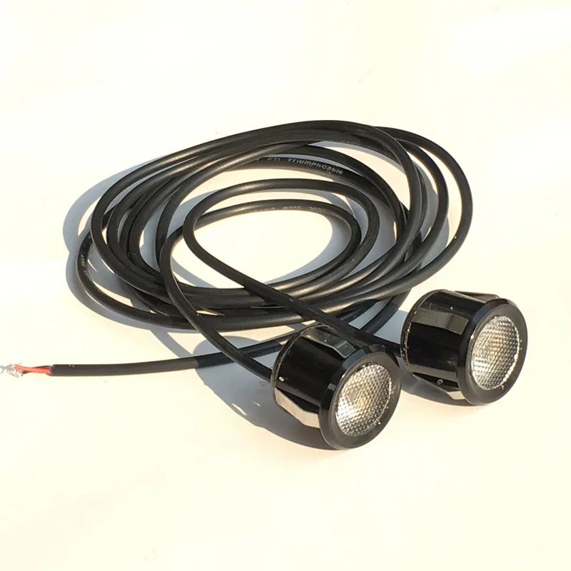 Mini Waterproof 12v Led Car driving fog light DRL Daytime running eagle