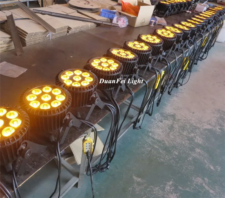 9x12w led slim par waterproof-8