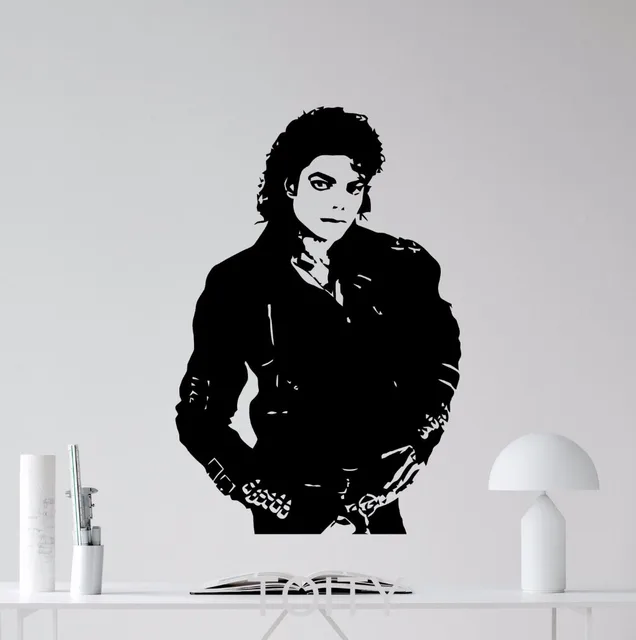 Buy Michael Jackson Wall Vinyl Sticker Bad Album Music