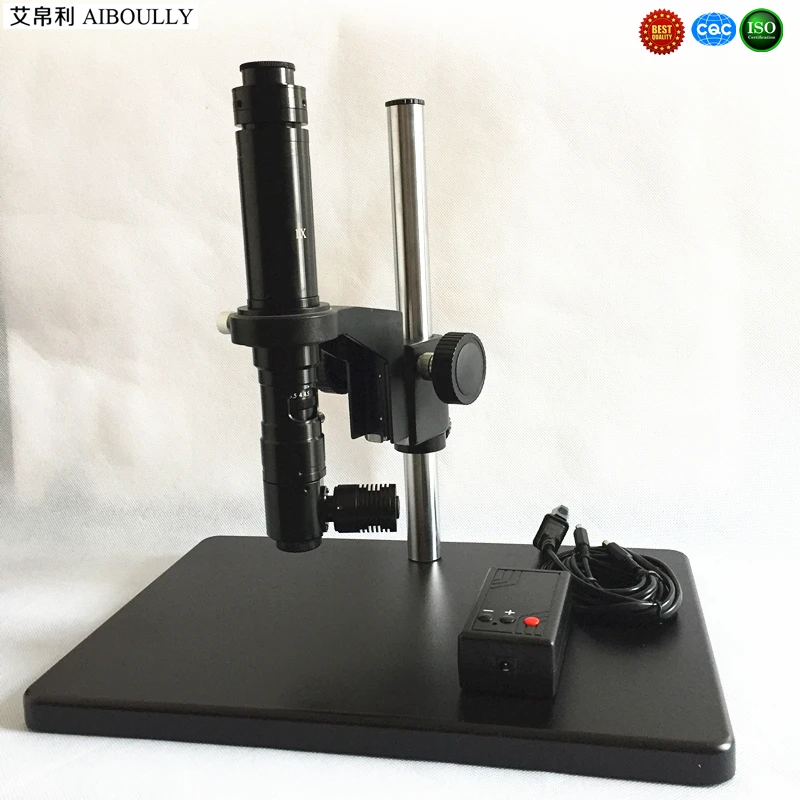 

FGHGF Coaxial optical zoom lens 0.7-4.5X electron microscope Mobile phone PCB repair diagnosis LCD screen semiconductor ITO