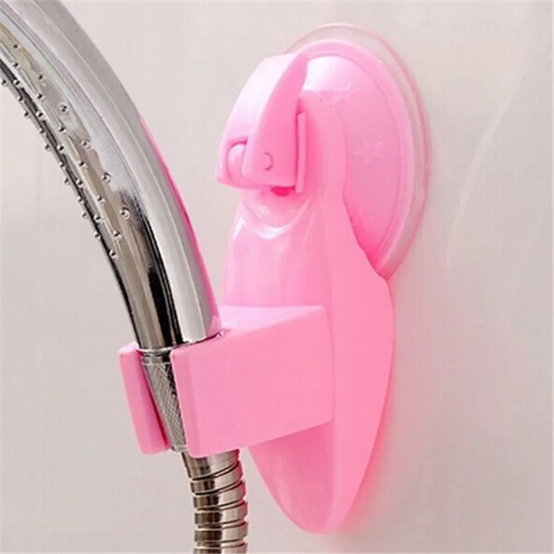 Adjustable Bathroom Vacuum Shower Head Stand, Home Wall Suction Cup
