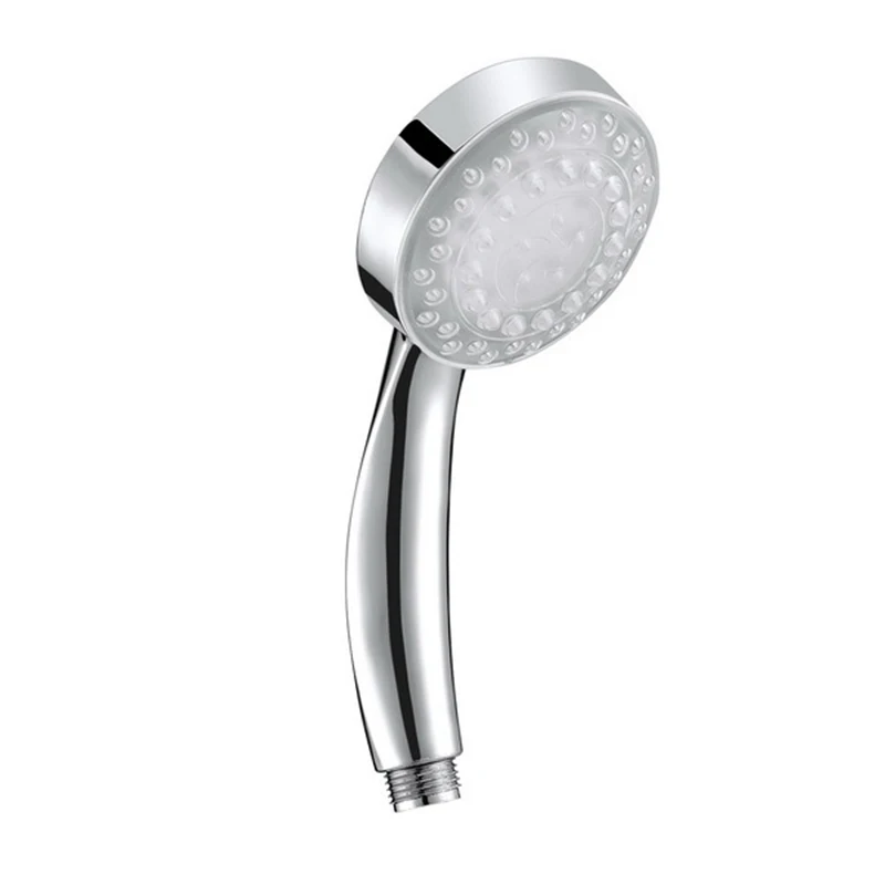 

Romantic Automatic Magic 7 Color LED Lights Handing Rainfall Shower Head Single Round Head for Water Bath Bathroom New