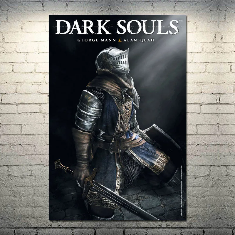 Dark Souls Hot Game Art Шелковый Холст плакат 13x20 24x36 дюймов настенные картины-004 - Цвет: picture 2