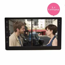 3G/4G Quad core Double 2 din android 5.1 2 din Car Radio Double Car DVD Player GPS Navigation In dash Car GPS PC Stereo video