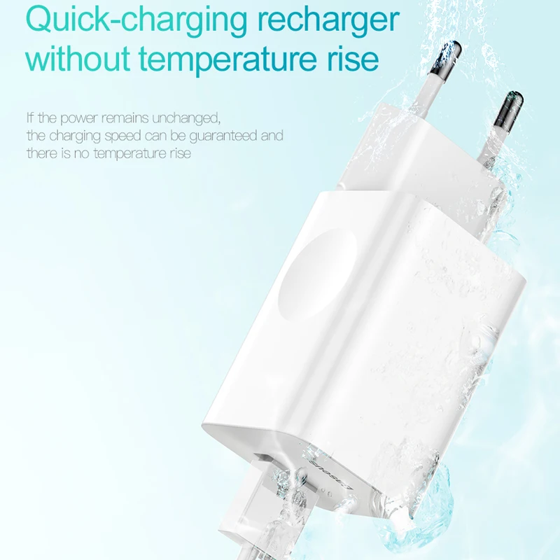 Baseus 24W Quick Charge 3.0 USB Charger QC3.0 Wall Mobile Phone Charger for iPhone X Xiaomi Mi 9 Tablet iPad EU QC Fast Charging