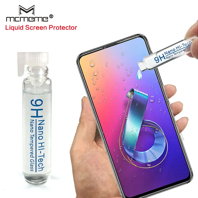 

Nano Liquid Tempered Glass For Asus Zenfone 6z 2019 Screen Protector Hi-tech Full Cover Anti-Scratch HD Film For Zenfone ZS630KL