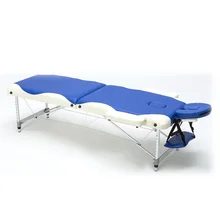 H Профессиональный Портативный Складная кушетка для массажа с несущих мешок салонная мебель деревянная кровать складная Красота спа, массажный стол кровать