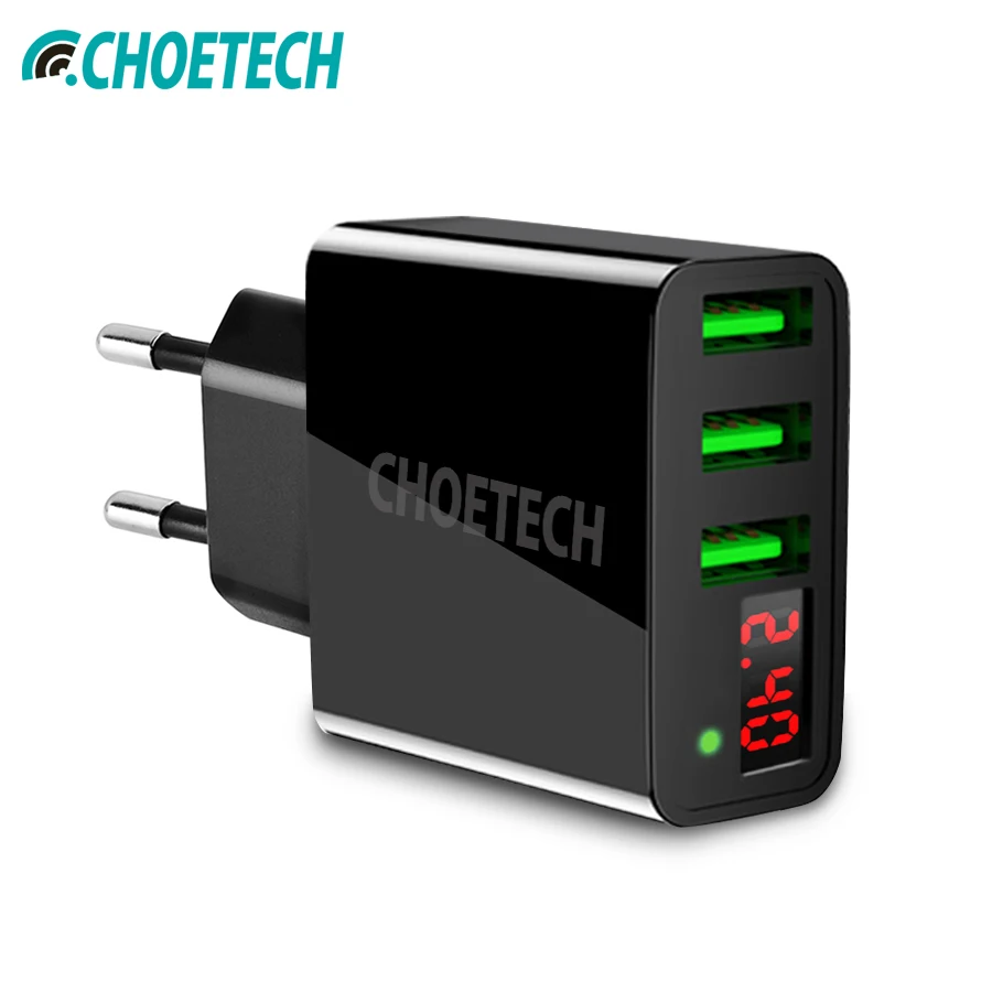 CHOETECH العالمي 3 شاحن يو اس بي الهاتف المحمول أدى عرض السفر الجدار شاحن سريع محول الشحن ل فون XR XS ماكس CHOETECH العالمي 3 شاحن يو اس بي الهاتف المحمول أدى عرض السفر الجدار شاحن سريع محول الشحن ل فون XR XS ماكس