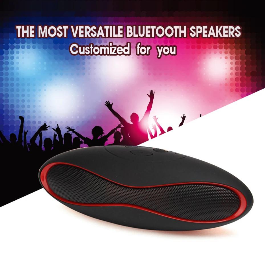 Портативный мини динамик Bluetooth для телефона ноутбука компьютера FM радио