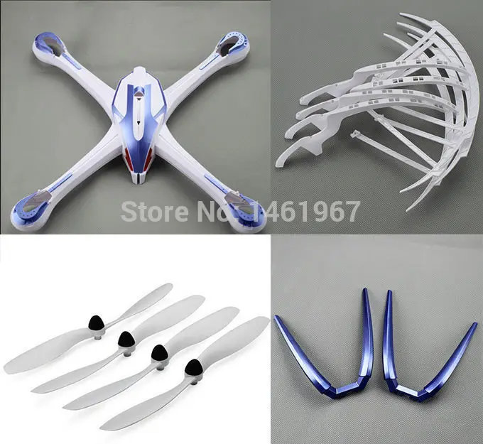 

Main body / blade / protection frame/Landing gear Spare Parts for JJRC H16 Yizhan Tarantula X6 RC Quadcopter