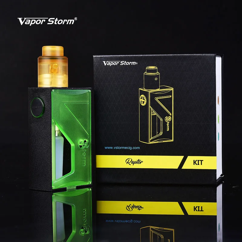 Vapor Storm Raptor Squonk bf Box Mod 5 мл нижняя подача RDA танк электронная сигарета мод