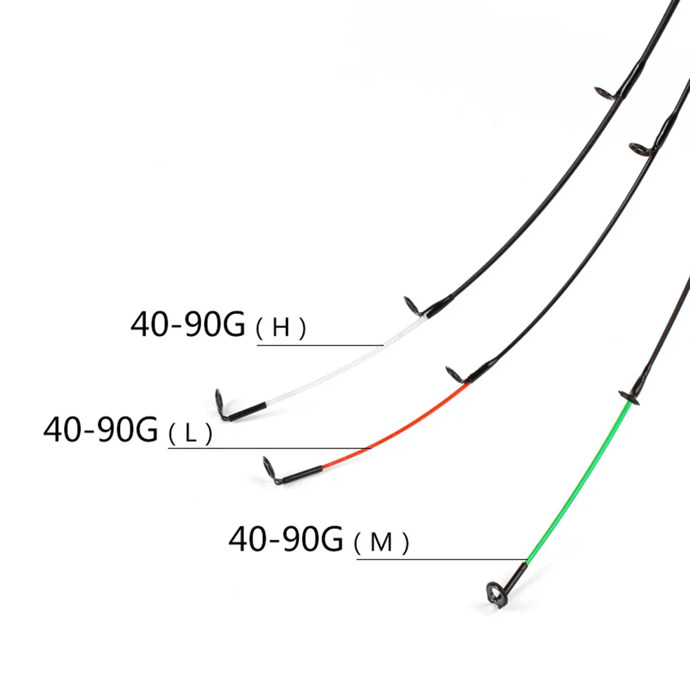 FTK Новинка 60% углеродный верхний наконечник M/L/H Фидер карповая Удочка верхний наконечник рыболовные принадлежности рыболовные снасти