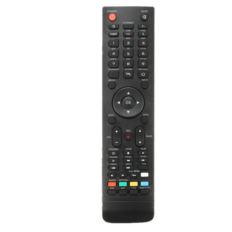 1pc Multifunction TV Box Remote Control Replacement Black Remote Controller For Amiko Micro font b Mini