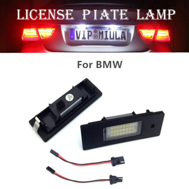 Dreauto Автомобильный светодиодный фонарь для номерного знака BMW E87 E81 E63 E64 E85 E86 F06 F12 F20