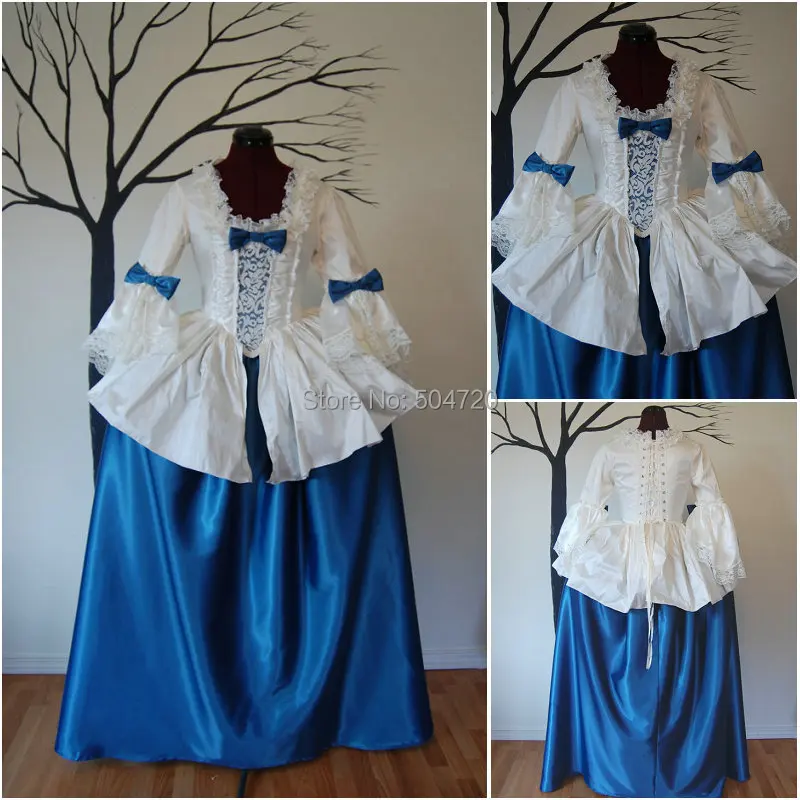 

R-834 Vintage Costumes 1860s Civil War Southern Belle Ball wedding Dress/Gothic Lolita Dress Victorian dresses