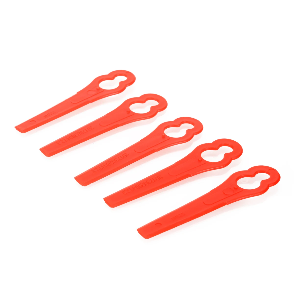 50pcs Plastic Trimmer Blades Replacement Lawn Mower Blades for Garden Grass Trimmer Parts