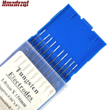 

WZ8 10 Piece White 1.0mm*150mm (Approx.0.04''x6'') Zirconiated Tungsten Electrode Head Tungsten Needle/Rod For Welding Machine