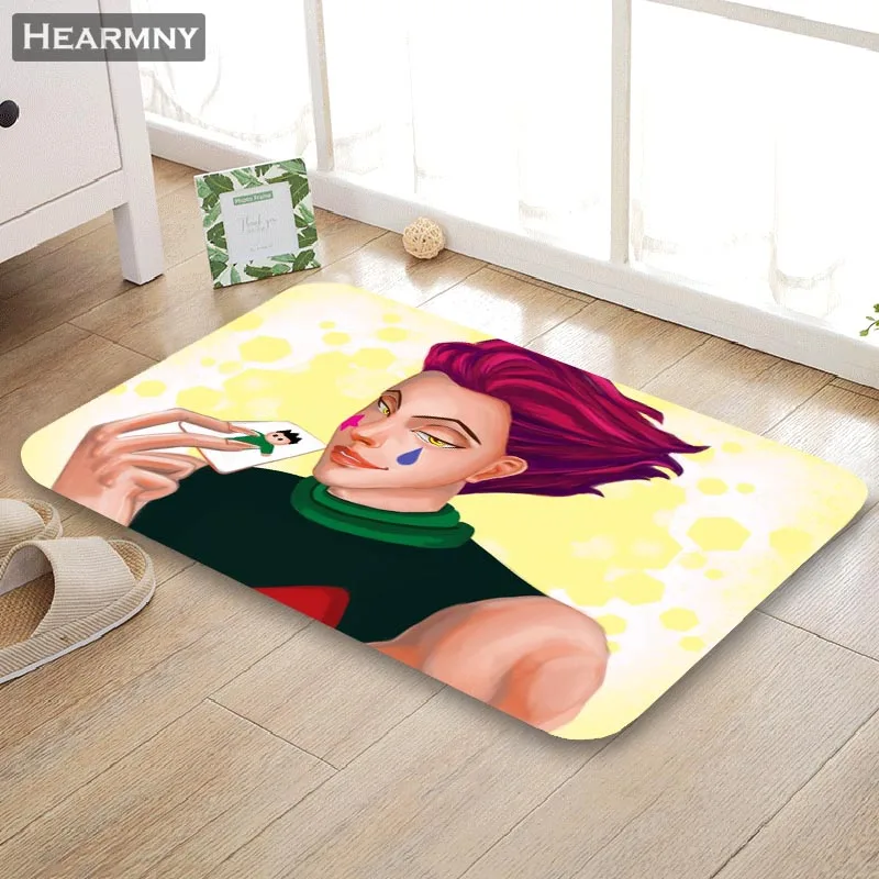 Новое поступление коврик Hisoka HUNTERxHUNTER коврик для дома машина сделанная Противоскользящий коврик для гостиной/прихожей коврик для ванной для детей - Цвет: 16