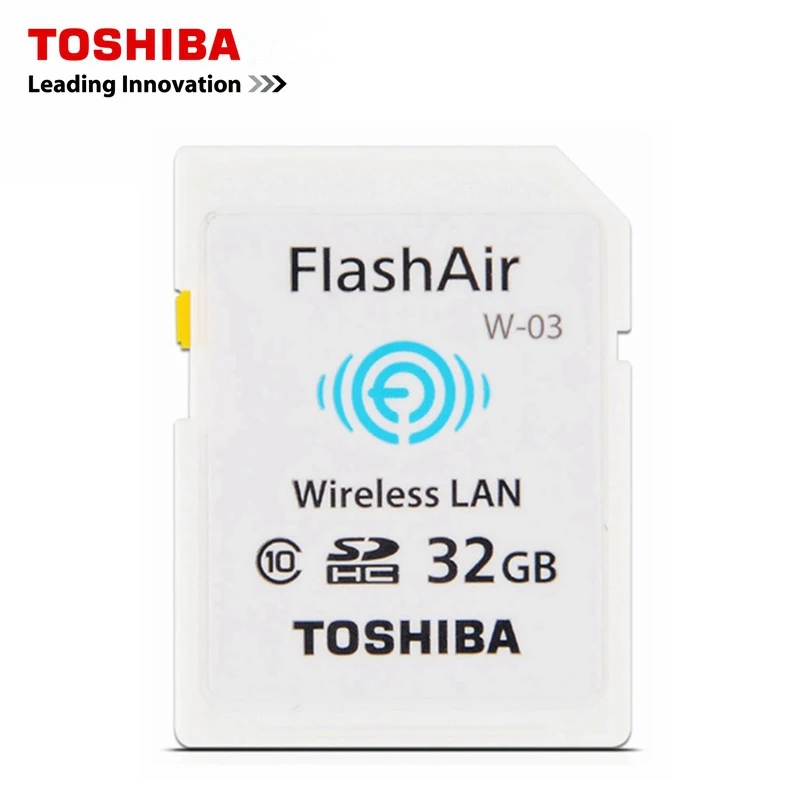 

TOSHIBA 16GB 32GB wifi sd card Wi-Fi Memory Card For Digital Camera Photographer Shower Casio TR150 TR200 Android iOS Device