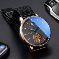 Bestdon Men Watch 2018 Hot Wrist Brand Luxury Famous Male Clock Automatic Watch Leather Casual Business Watch Relogio Masculino