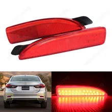 Mazda 6 Atenza 2013+ Mazda3 4D Red Rear Bumper Reflector LED Tail Stop Light DRL(CA240)