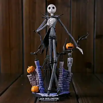 SCI-FI Revoltech Series NO.005 Jack Skellington The Nightmare Before Christmas PVC Action Figure Collectible Model Toy 18.5cm