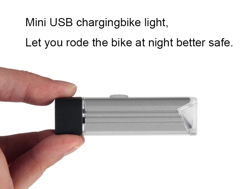 Top Dropshipping Led Bicycle Front Light USB Rechargeable Built-in battery LED Head Lamp Lighting Lantern Bike Cycling Flashlight 17