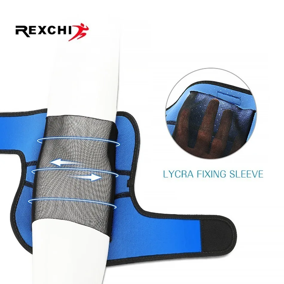REXCHI 1 шт. регулируемый спортивный налокотник под давлением Поддержка обучение защитное снаряжение Pad для женщин мужчин баскетбол волейбол безопасность