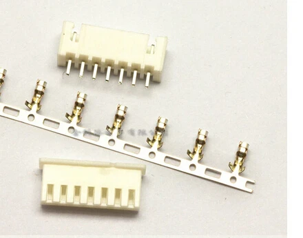 

50Set/Lot PH2.0 2.0mm 7Pin 7P 180degree Straight needle Male Pin Header + Terminal + Female Housing Connector
