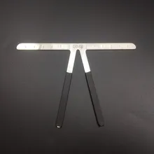 Новая мода Тип татуировки брови линейка микроблейдинг трафарет для татуировки бровей линейка принадлежности для ухода за бородой определение Перманентный макияж