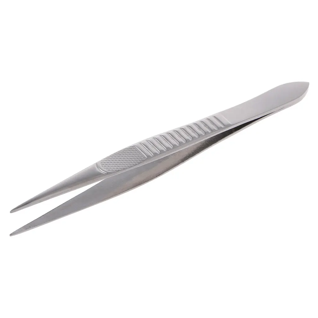 Professional Straight Fine Point Tweezers For Eyelash Extension