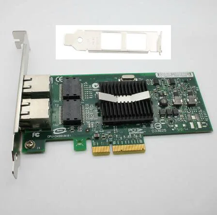 Сетевая карта-адаптер lan-карта для INTEL 1000pt 1000 pt PCI-E 9402 pt 9402PT 82571 NC360T 0X3959 Двухпортовая PCI-E-карта
