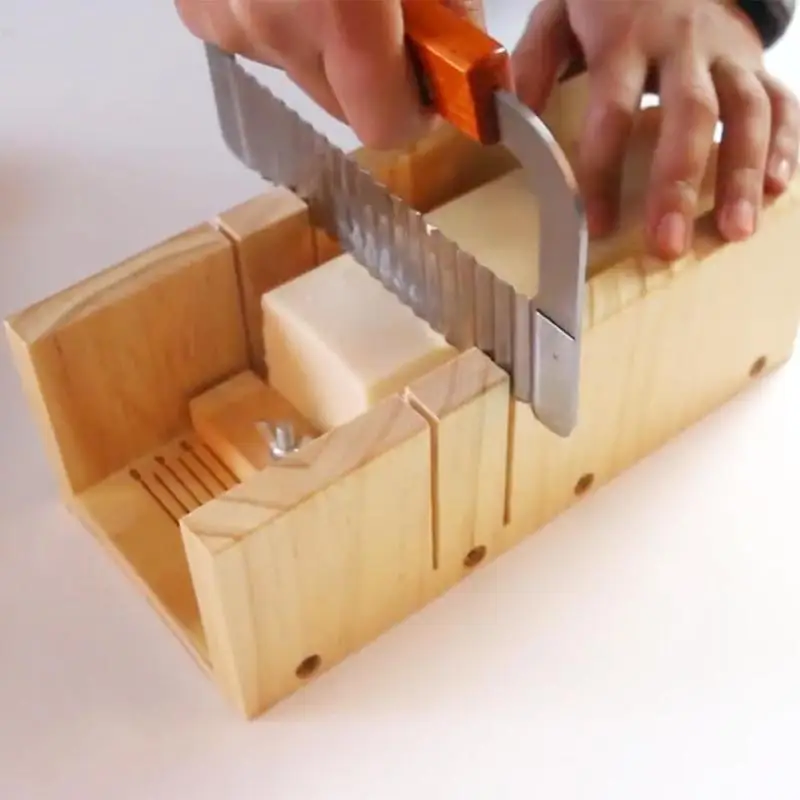 2 шт. ручной работы DIY мыло режущий инструмент Дерево мыло режущее устройство для домашнего хозяйства